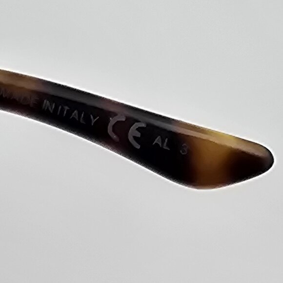 Christian Dior Precieuse Havana Rhinestone Frame Brown Gradient Lens Sunglasses - Picture 10 of 15